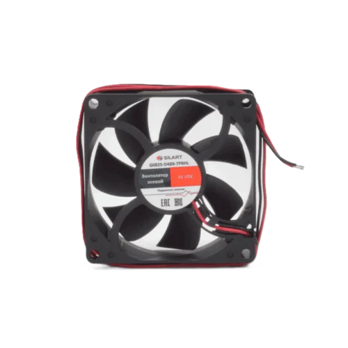 Вентилятор осевой SILART, 80 х 80 х 25, 48 VDC, подшипник качения